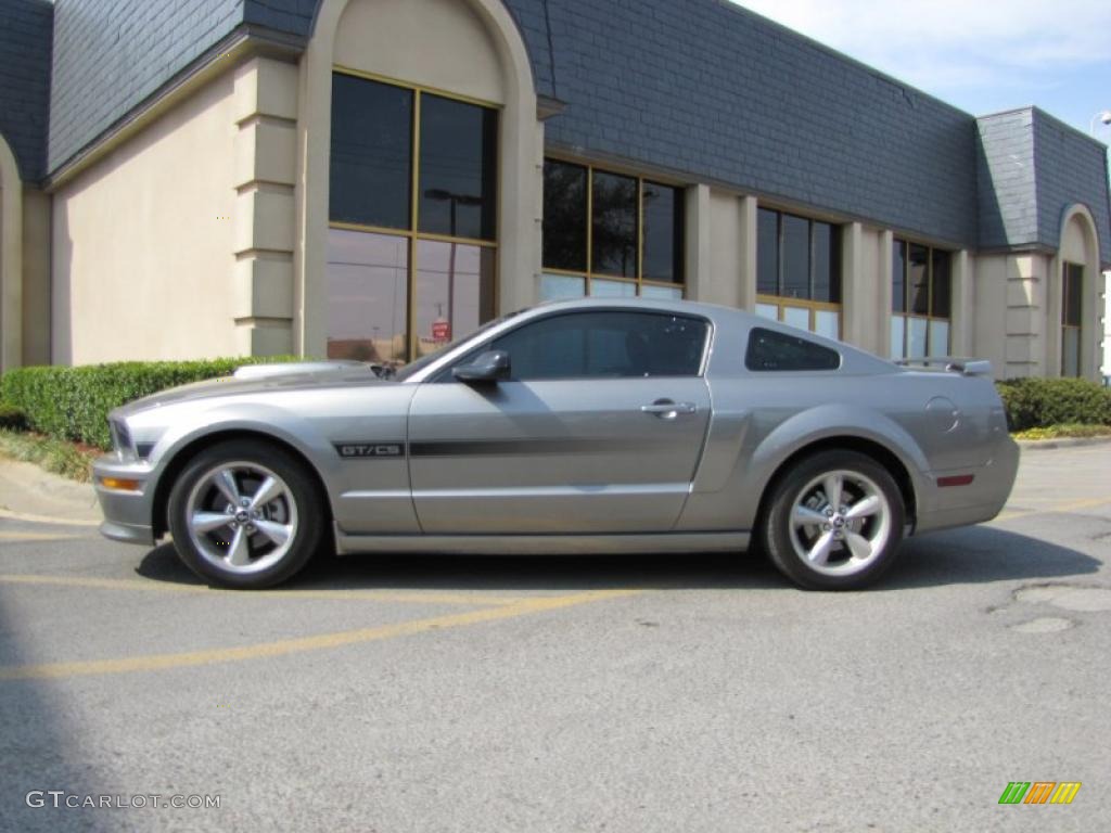 Vapor Silver Metallic 2009 Ford Mustang GT/CS California Special Coupe Exterior Photo #47237210