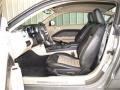 Black/Tan 2009 Ford Mustang GT/CS California Special Coupe Interior Color