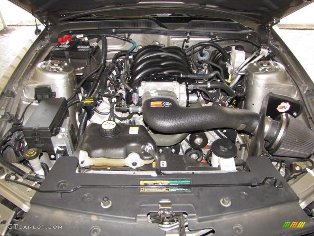 2009 Ford Mustang GT/CS California Special Coupe 4.6 Liter SOHC 24-Valve VVT V8 Engine Photo #47237342