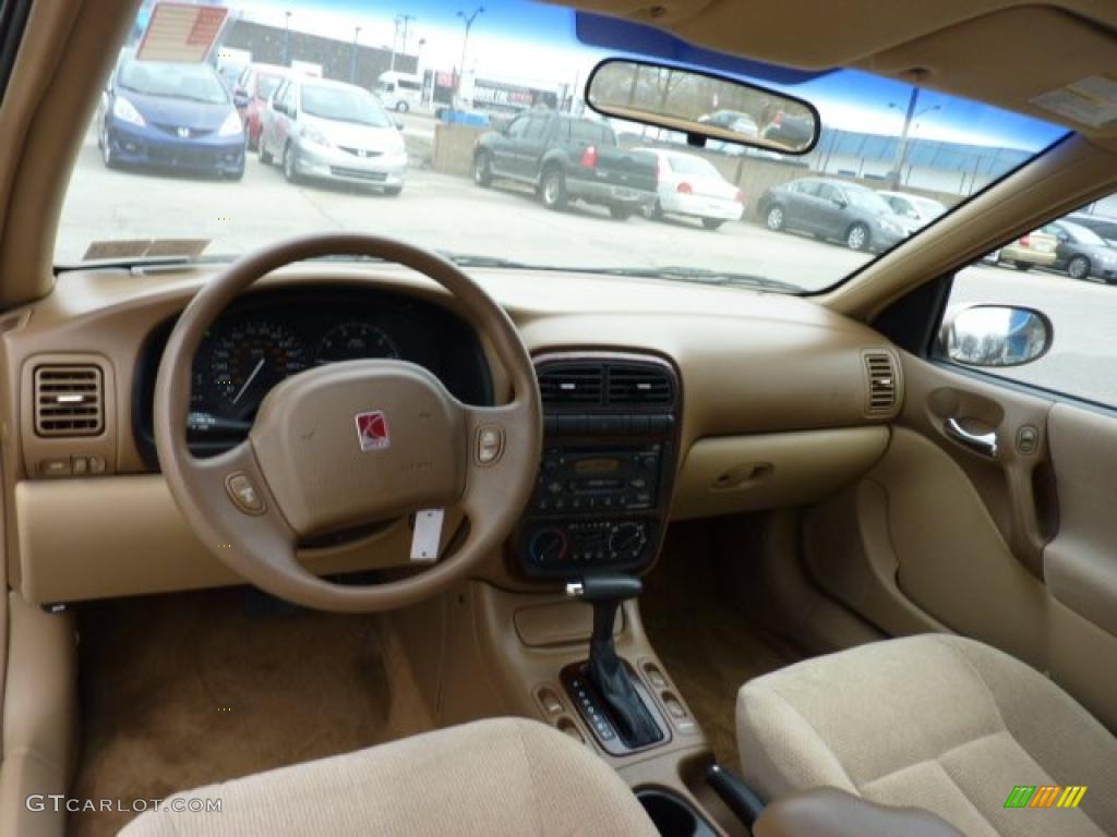 Medium Tan Interior 2000 Saturn L Series LS1 Sedan Photo #47237888