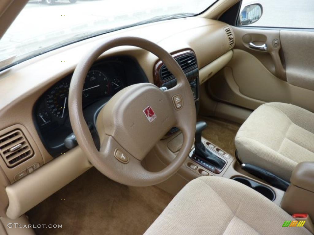 Medium Tan Interior 2000 Saturn L Series LS1 Sedan Photo #47237900