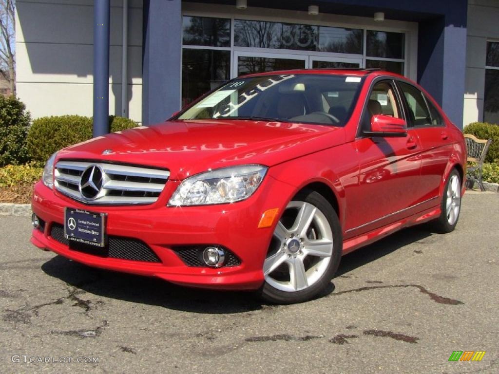 Mars Red 2010 Mercedes-Benz C 300 Sport 4Matic Exterior Photo #47238089