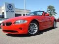 2005 Bright Red BMW Z4 2.5i Roadster  photo #1