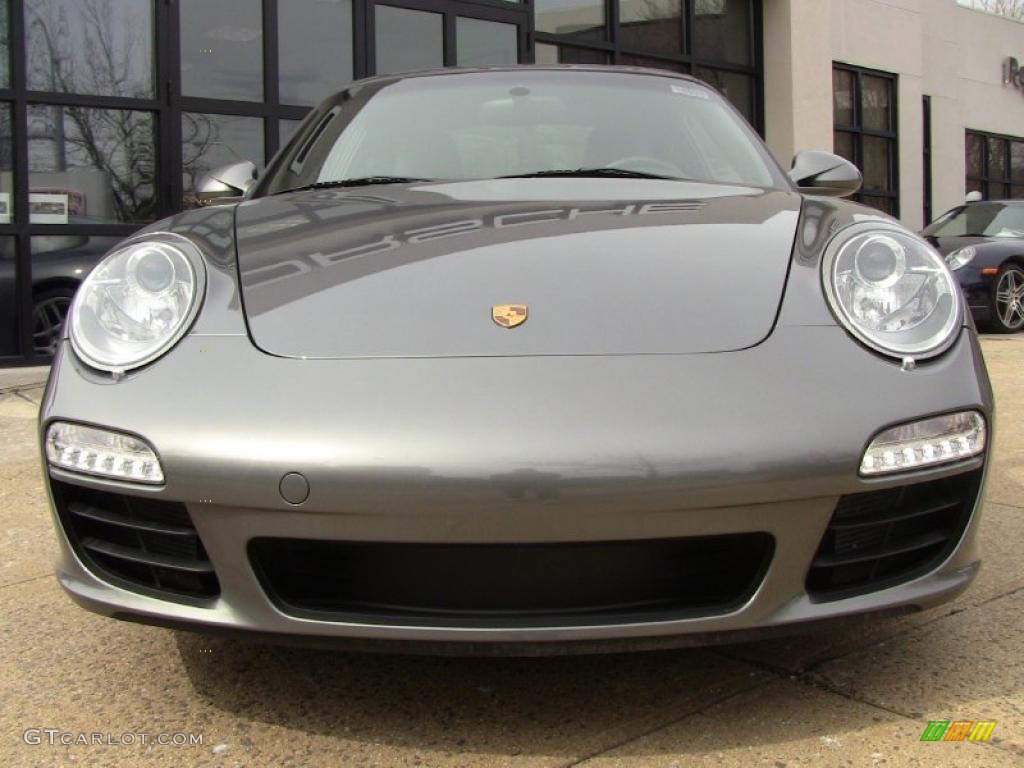 Meteor Grey Metallic 2009 Porsche 911 Carrera S Coupe Exterior Photo #47239592