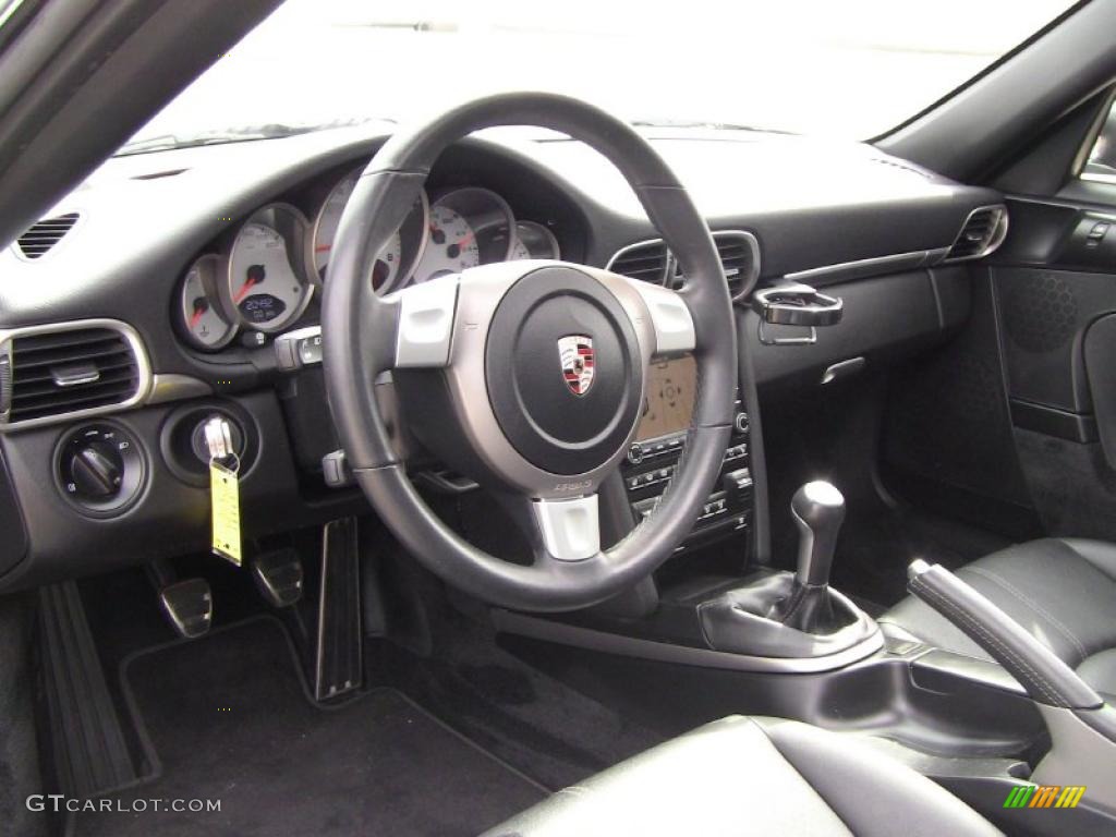 Black Interior 2009 Porsche 911 Carrera S Coupe Photo #47239619