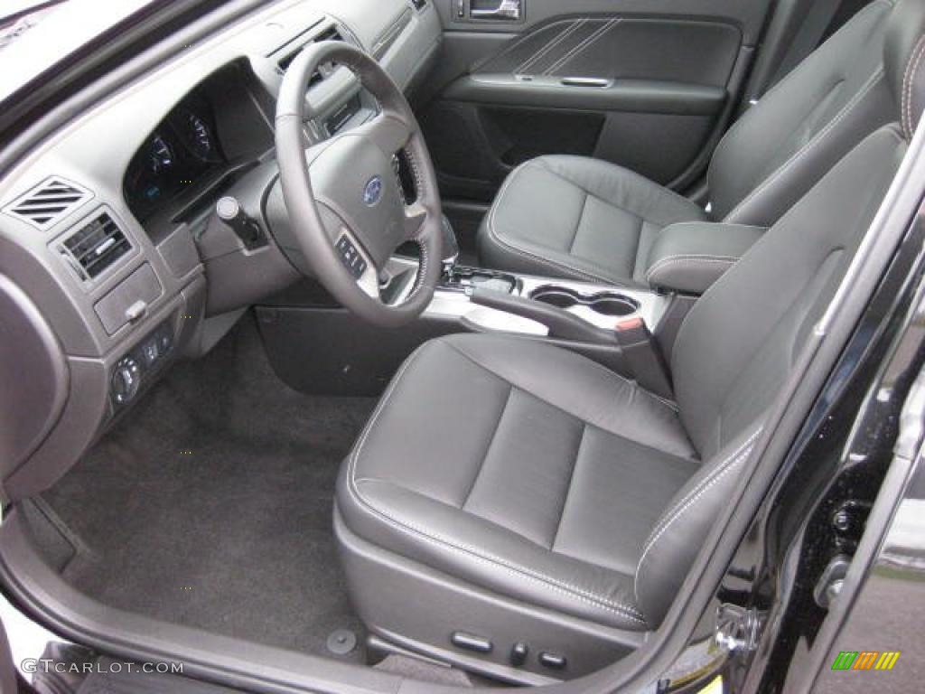 2011 Fusion Sport - Tuxedo Black Metallic / Sport Black/Charcoal Black photo #13