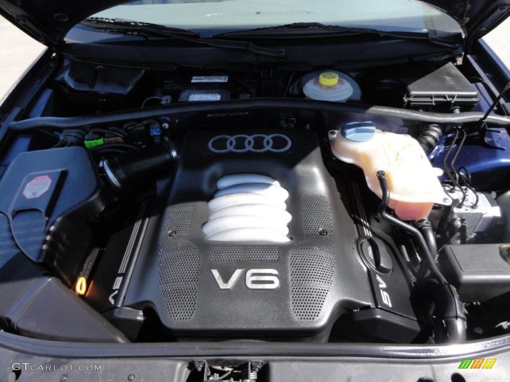 1999 Audi A4 2.8 quattro Sedan 2.8 Liter DOHC 30-Valve V6 Engine Photo #47241293