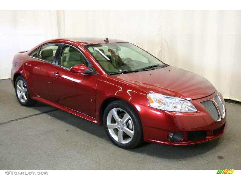 Performance Red Metallic 2008 Pontiac G6 GT Sedan Exterior Photo #47241947