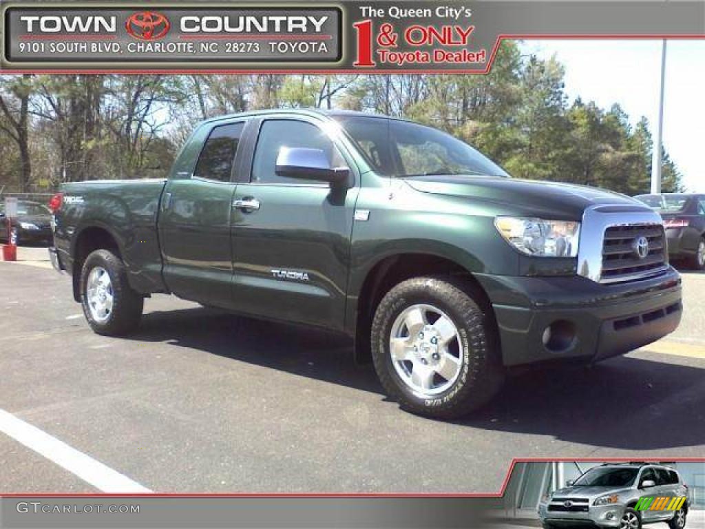 2007 Tundra Limited Double Cab - Timberland Mica / Graphite Gray photo #1