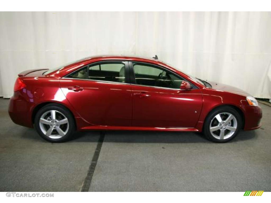 Performance Red Metallic 2008 Pontiac G6 GT Sedan Exterior Photo #47241959