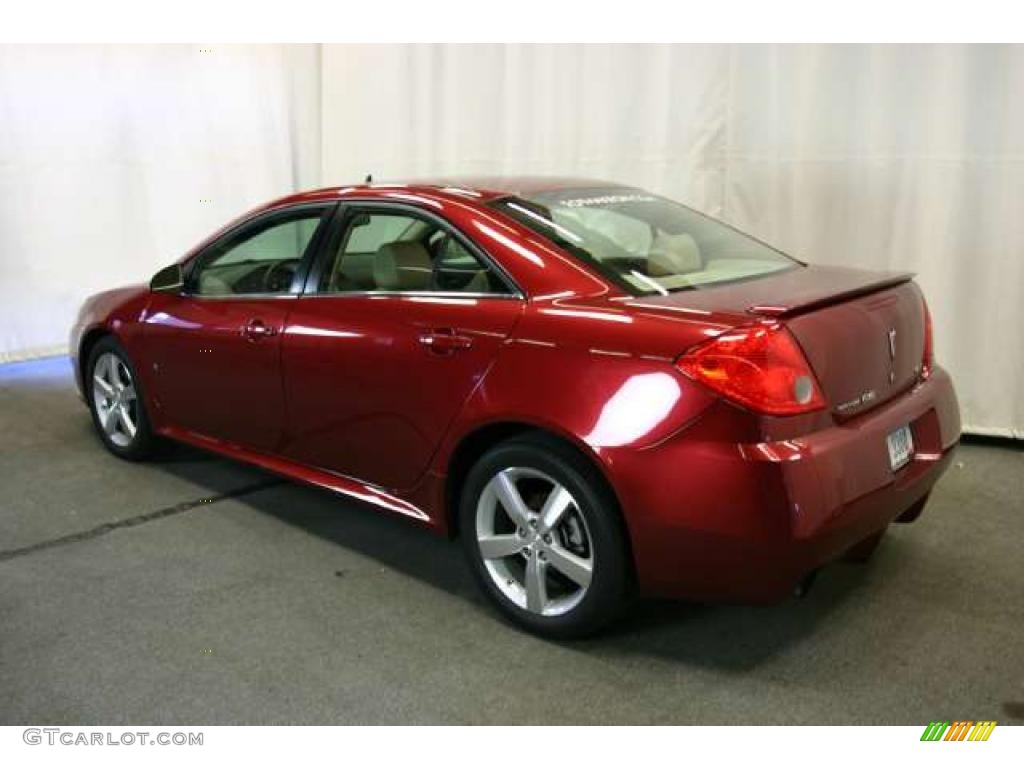 Performance Red Metallic 2008 Pontiac G6 GT Sedan Exterior Photo #47242169