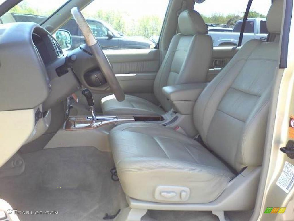 Stone Beige Interior 2001 Infiniti QX4 4x4 Photo #47242268