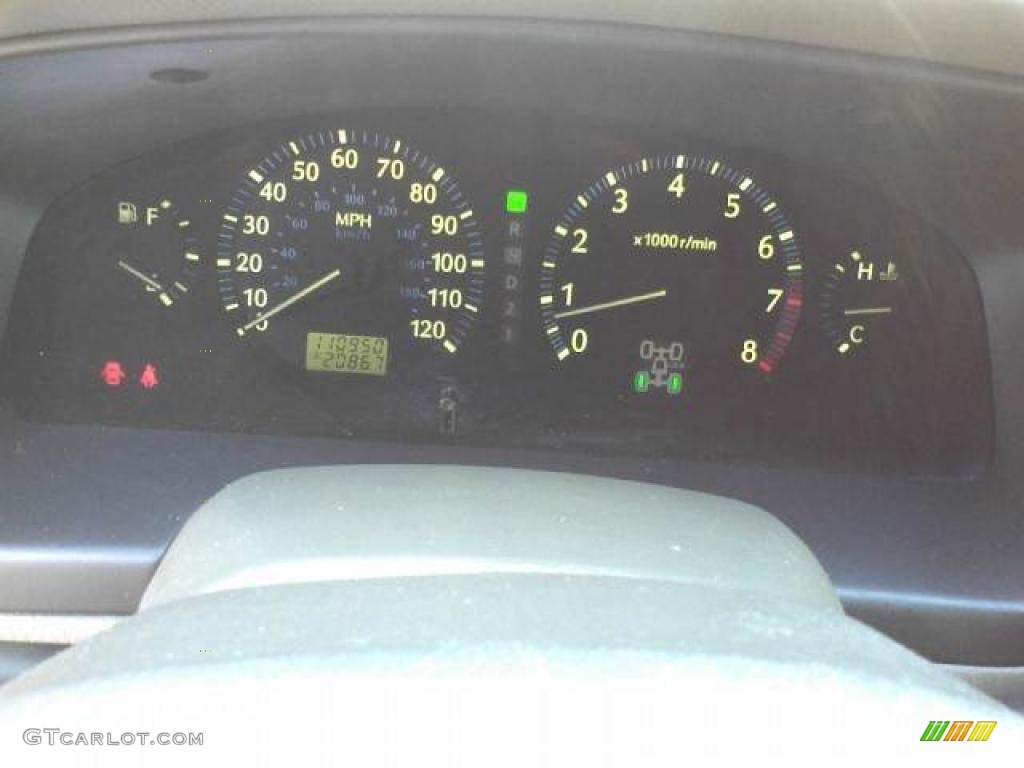 2001 Infiniti QX4 4x4 Gauges Photos