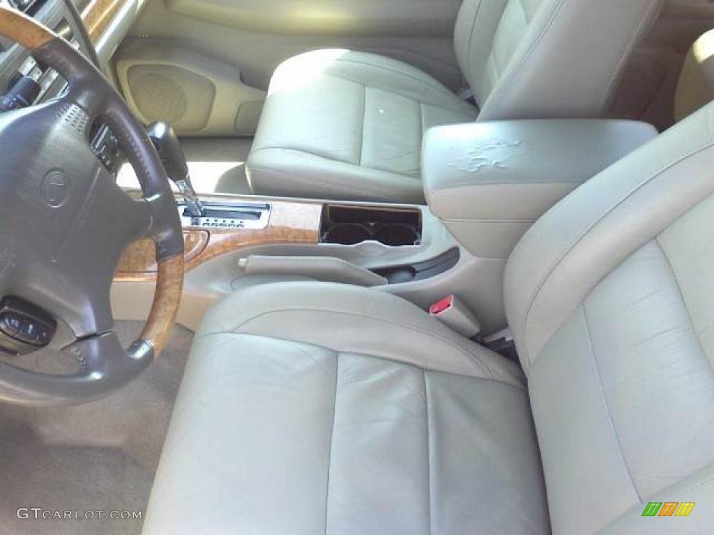 Stone Beige Interior 2001 Infiniti QX4 4x4 Photo #47242352