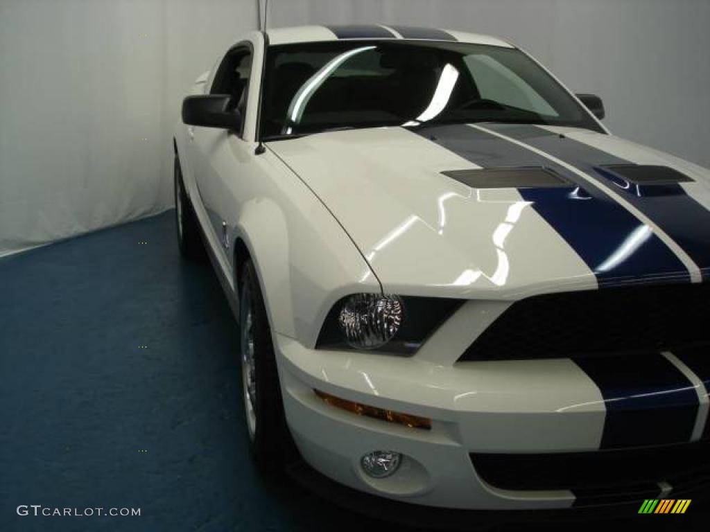 2007 Mustang Shelby GT500 Coupe - Performance White / Black Leather photo #7