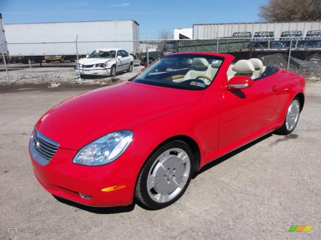 Absolutely Red 2003 Lexus SC 430 Exterior Photo #47242814