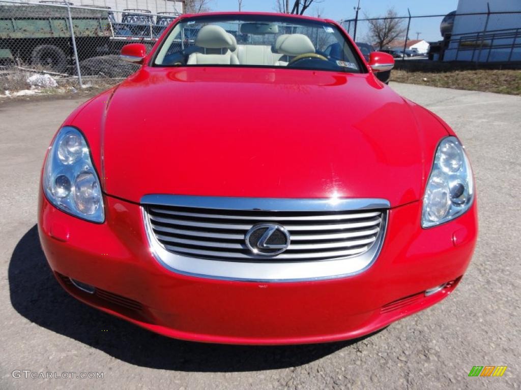 Absolutely Red 2003 Lexus SC 430 Exterior Photo #47242829
