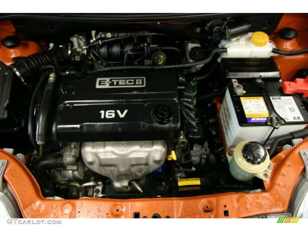 2005 Chevrolet Aveo LS Hatchback 1.6L DOHC 16V 4 Cylinder Engine Photo #47242835