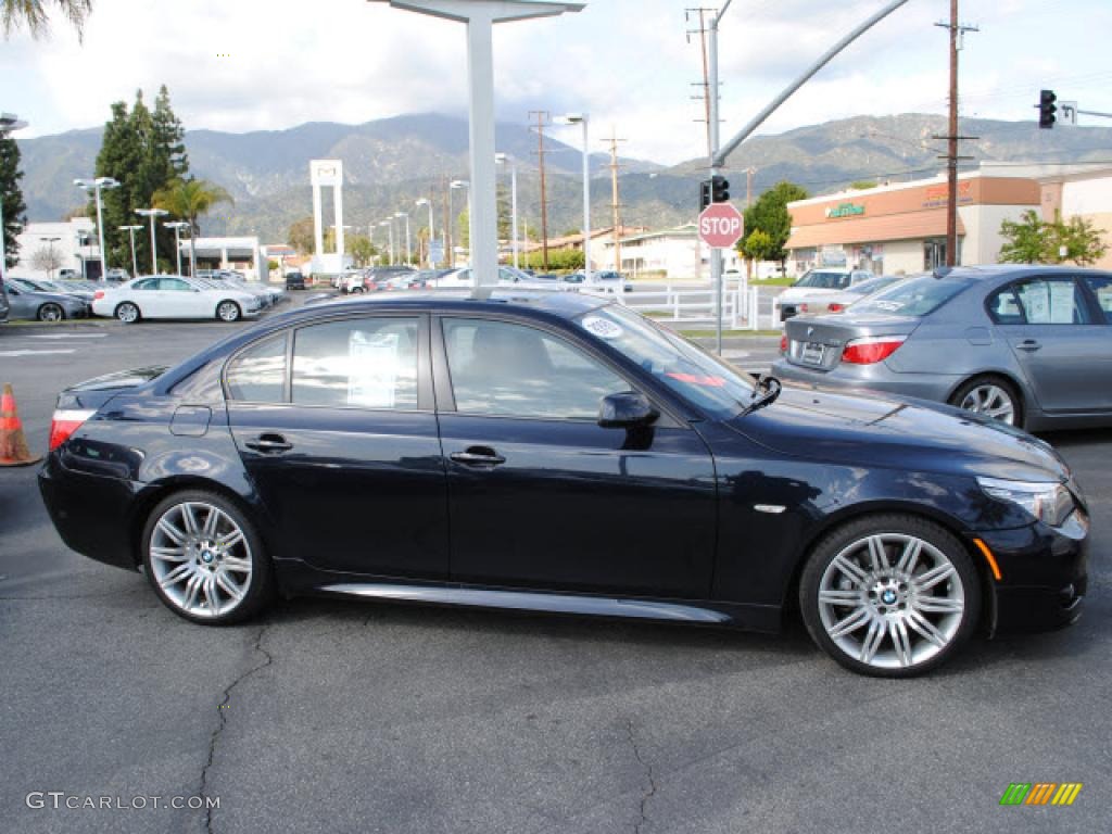 Jet Black 2008 BMW 5 Series 550i Sedan Exterior Photo #47242907