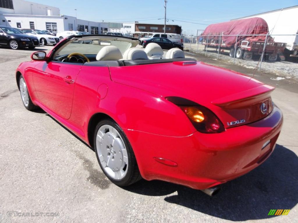 Absolutely Red 2003 Lexus SC 430 Exterior Photo #47242931
