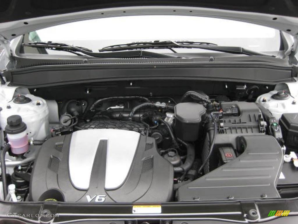 2011 Hyundai Santa Fe SE AWD 3.5 Liter DOHC 24-Valve VVT V6 Engine Photo #47242937
