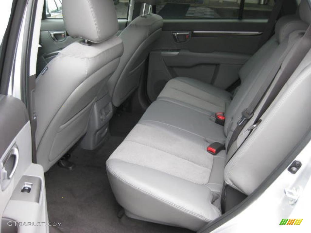 Gray Interior 2011 Hyundai Santa Fe SE AWD Photo #47243006