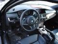 Black 2008 BMW 5 Series 550i Sedan Interior Color