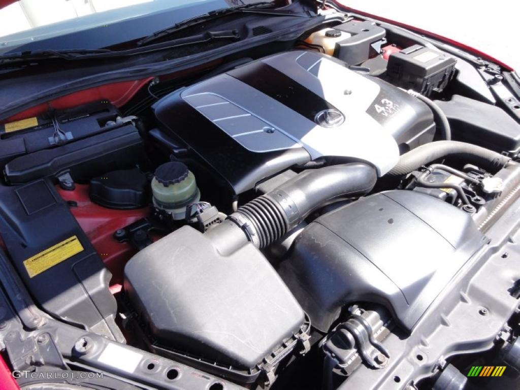 2003 Lexus SC 430 4.3 Liter DOHC 32 Valve VVT-i V8 Engine Photo #47243198