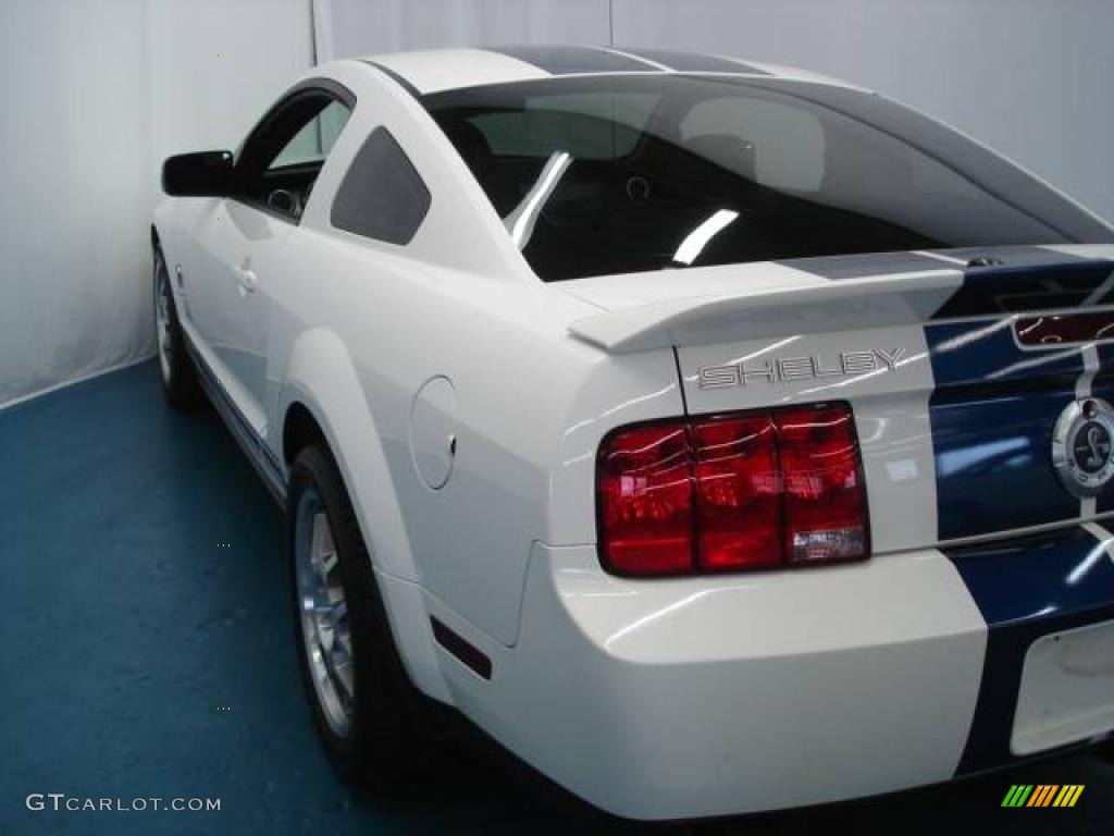 2007 Mustang Shelby GT500 Coupe - Performance White / Black Leather photo #31