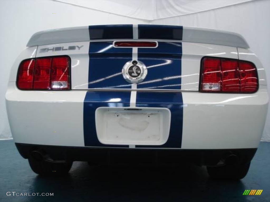 2007 Mustang Shelby GT500 Coupe - Performance White / Black Leather photo #33