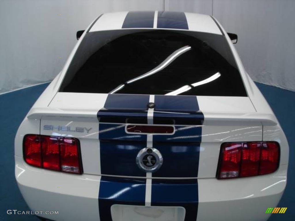2007 Mustang Shelby GT500 Coupe - Performance White / Black Leather photo #34