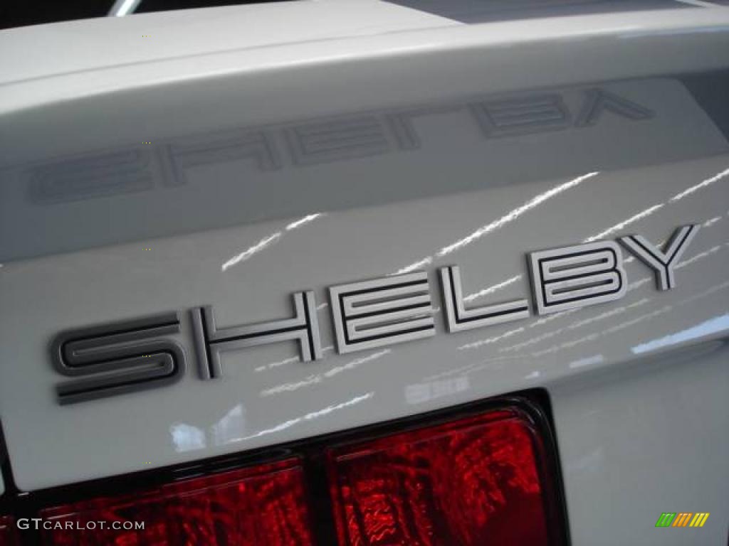 2007 Mustang Shelby GT500 Coupe - Performance White / Black Leather photo #35