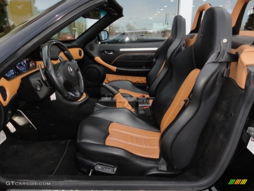 Nero/Cuoio Interior 2006 Maserati GranSport Spyder Photo #47244203