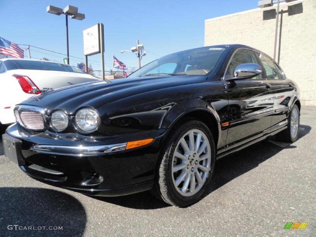 Ebony Black Jaguar X-Type