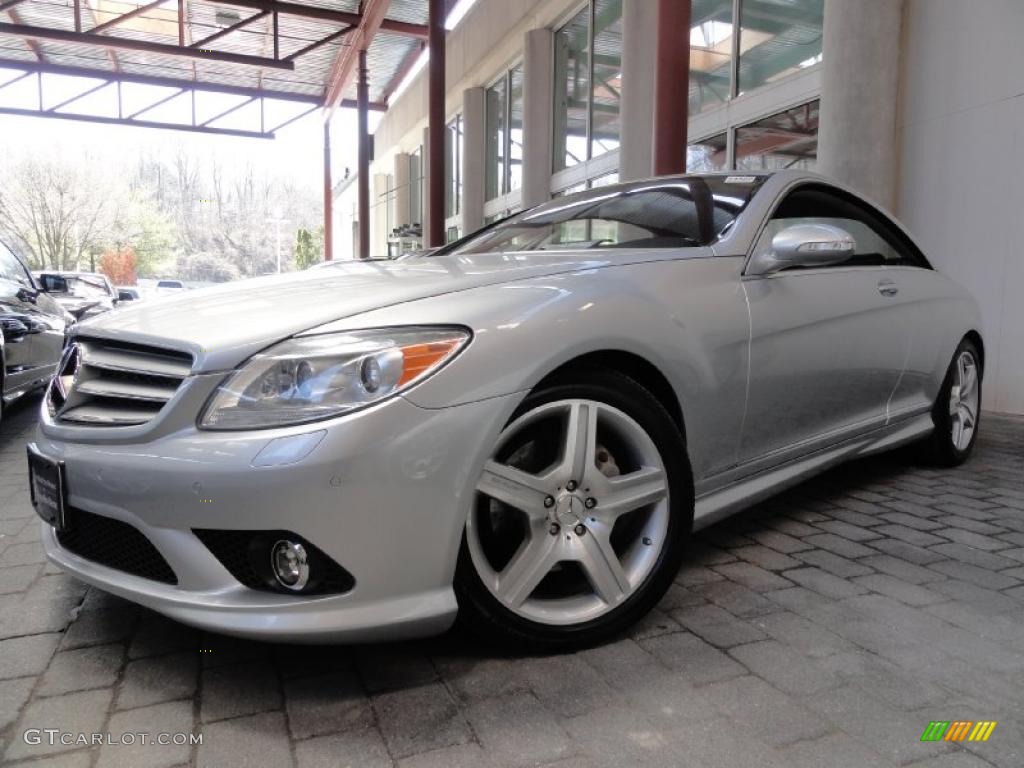 Iridium Silver Metallic 2008 Mercedes-Benz CL 550 Exterior Photo #47244590