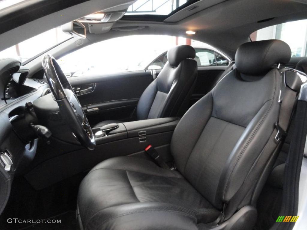 Black Interior 2008 Mercedes-Benz CL 550 Photo #47244692