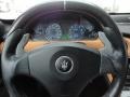 2006 Maserati GranSport Nero/Cuoio Interior Steering Wheel Photo