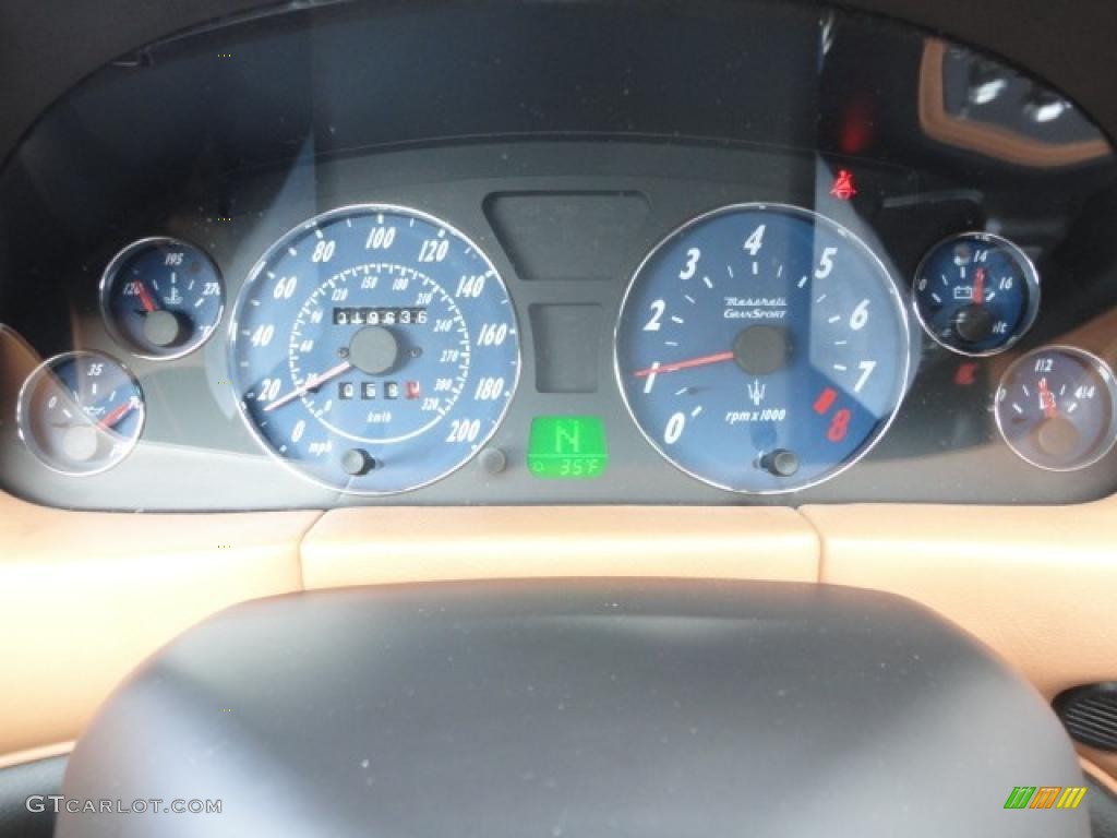 2006 Maserati GranSport Spyder Gauges Photo #47245340