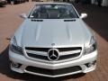 Iridium Silver Metallic 2009 Mercedes-Benz SL 550 Roadster Exterior