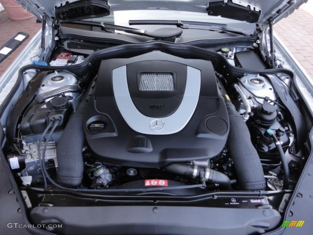 2009 Mercedes-Benz SL 550 Roadster 5.5 Liter DOHC 32-Valve VVT V8 Engine Photo #47245565