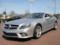 Iridium Silver Metallic 2009 Mercedes-Benz SL 550 Roadster Exterior