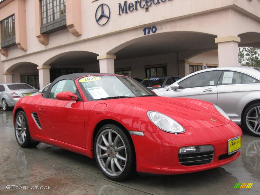 2007 Boxster S - Guards Red / Black photo #1