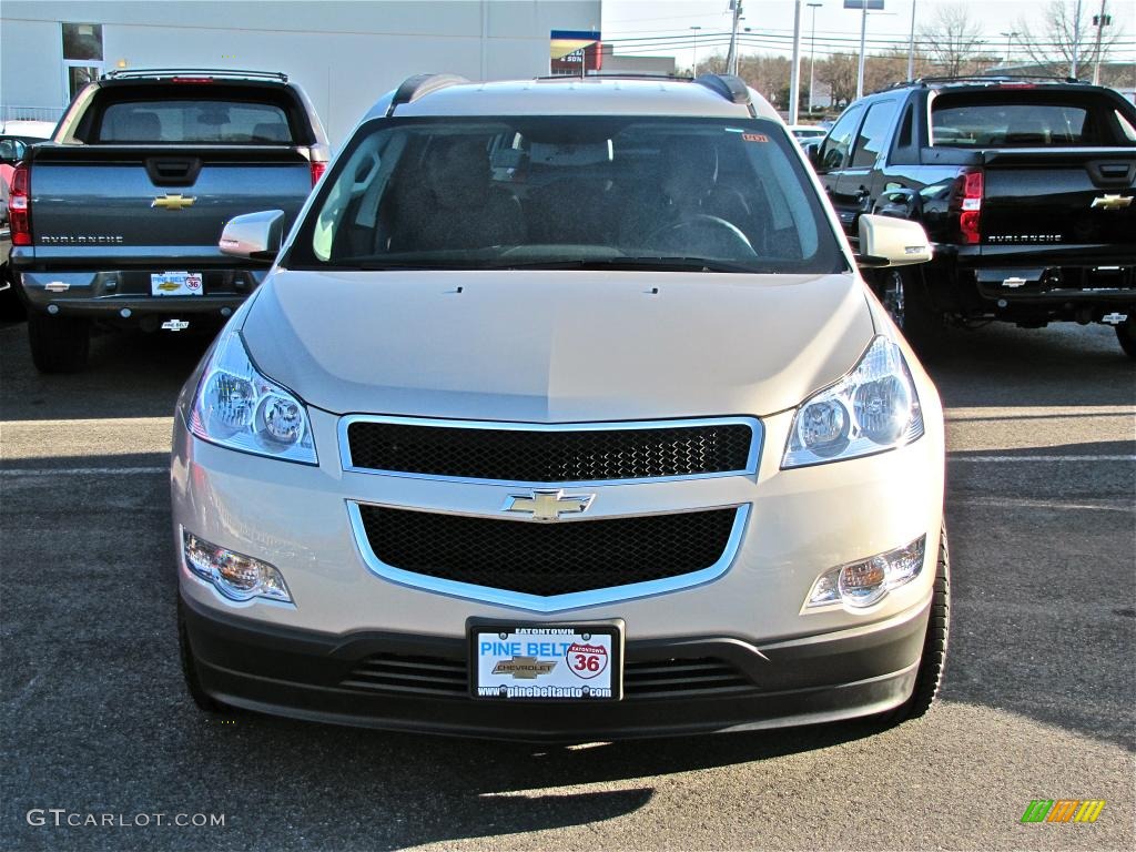 2011 Traverse LT AWD - Gold Mist Metallic / Ebony/Ebony photo #1