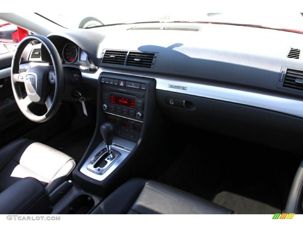 2008 A4 2.0T quattro Sedan - Brilliant Red / Black photo #13