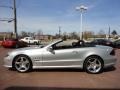 Iridium Silver Metallic 2009 Mercedes-Benz SL 550 Roadster Exterior