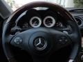 Black 2009 Mercedes-Benz SL 550 Roadster Steering Wheel