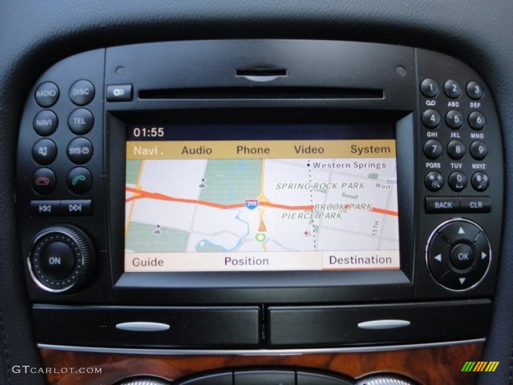 2009 Mercedes-Benz SL 550 Roadster Navigation Photo #47246906