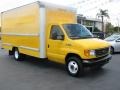 Front 3/4 View of 2007 E Series Cutaway E350 Commercial Moving Truck