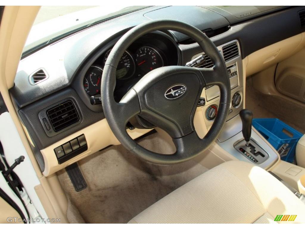 2008 Subaru Forester 2.5 X Steering Wheel Photos