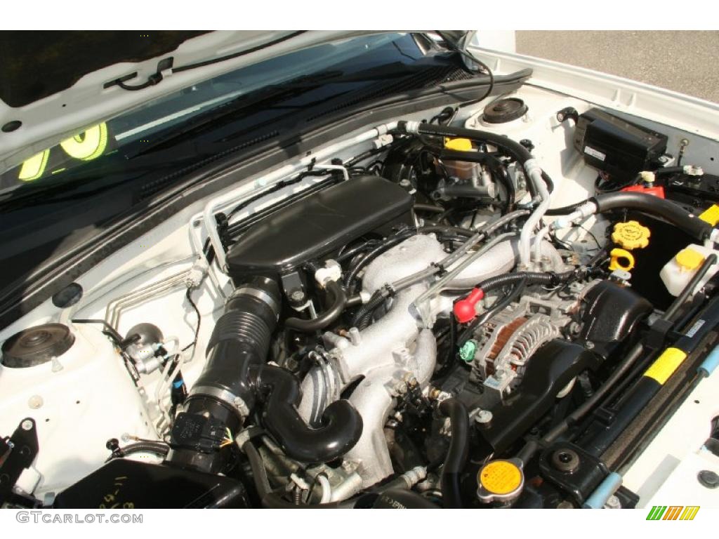 2008 Subaru Forester 2.5 X Engine Photos